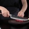 Coltello da cucina affilato in acciaio inossidabile, coltello da cucina laser Damaso per disossare e sbucciare, coltello da cucina da 5 pollici, accessori da cucina per tagliare la carne