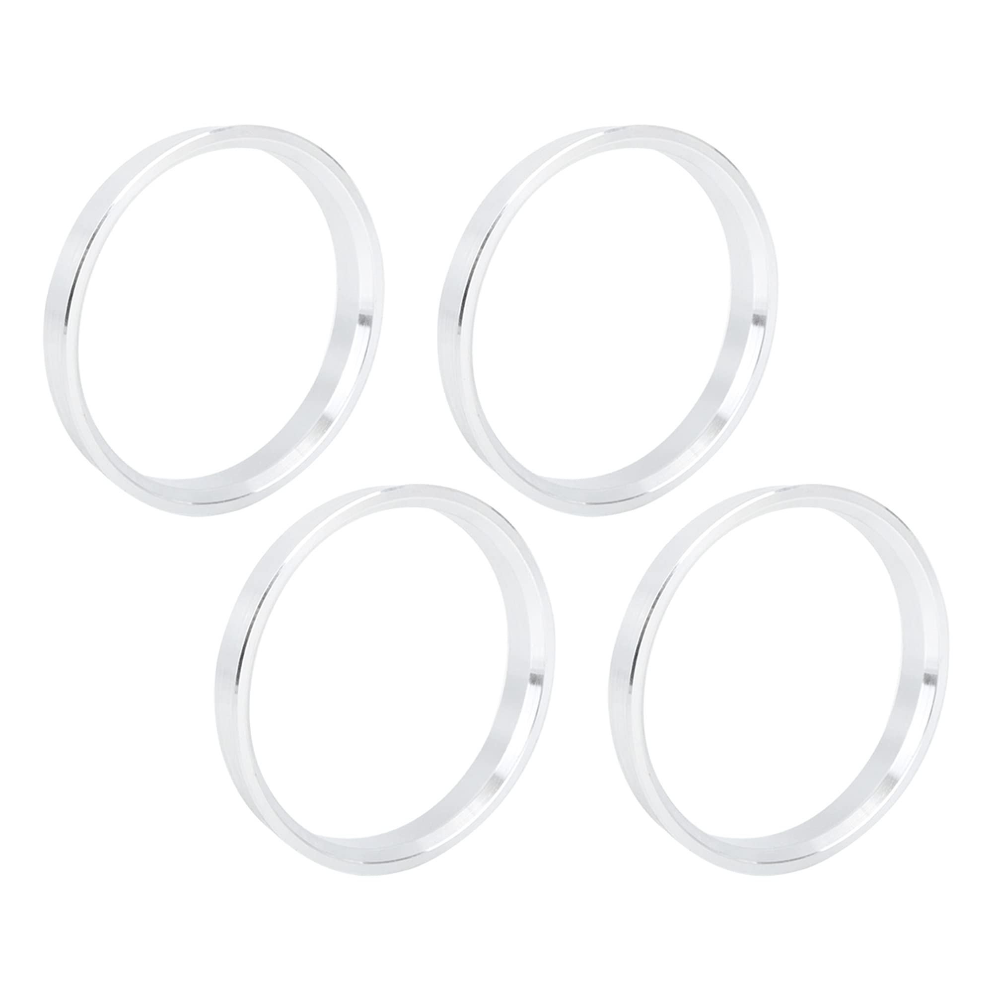 

uxcell Hub Ring, 2.9 inch (73.1 mm) / 2.6 inches (66.6 mm), Wheel Hub 73.1-66.6mm срібний