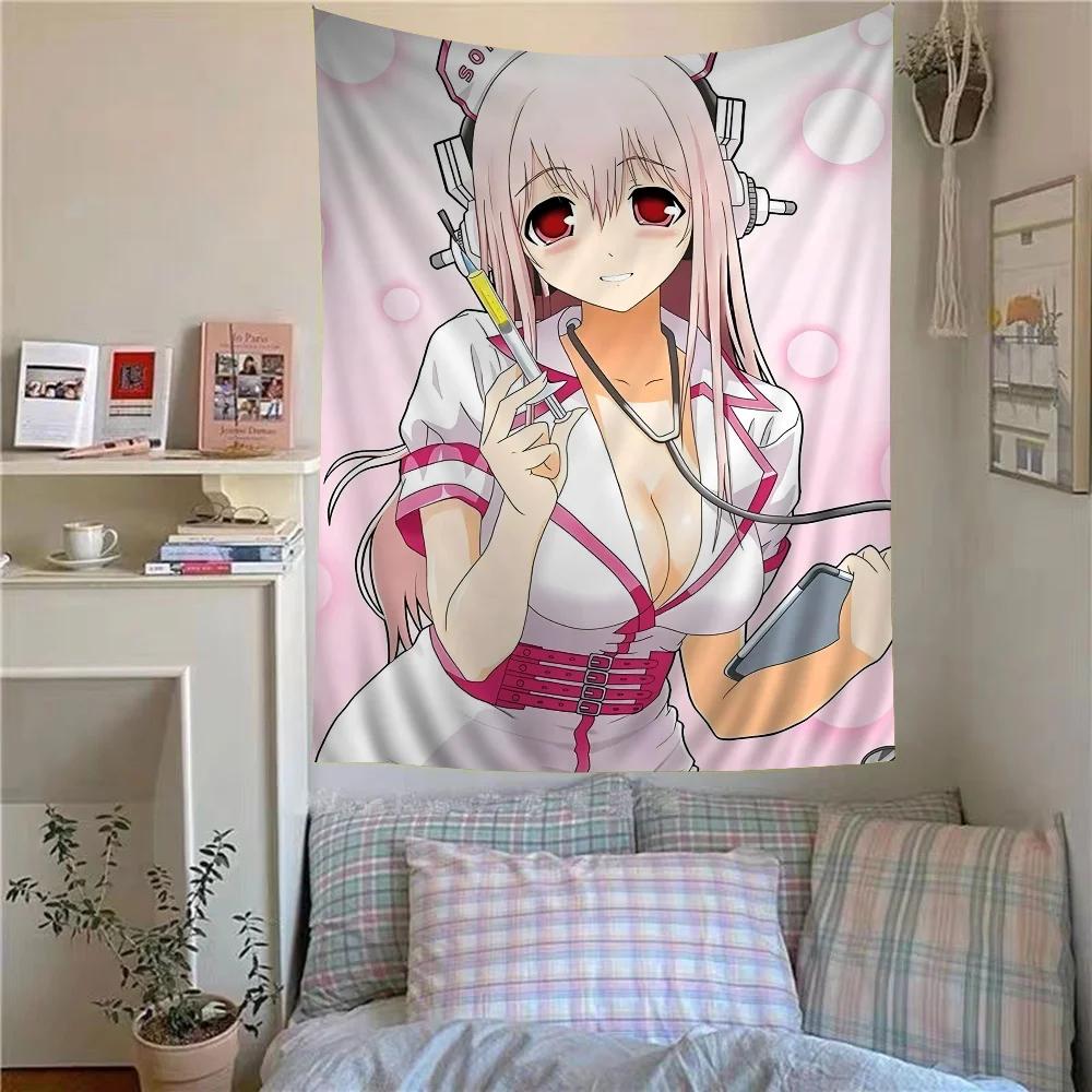 VIKAMA 2026 New Supersonic Manga Tapestry  Classic Anime Wall Hanging  Aesthetic Decor for Living Rooms Bedrooms and Dorms