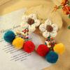 Bohemian Retro Earrings Vacation Long Contrasting Tassel Personality Temperament Earrings Women