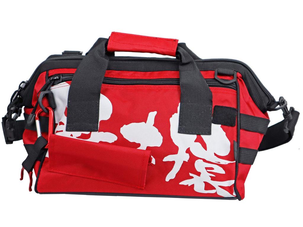 Hayashi Fishing Tackle Manufacturing Egizaru Red (HAYASHI) "Gamaguchi" Bag,