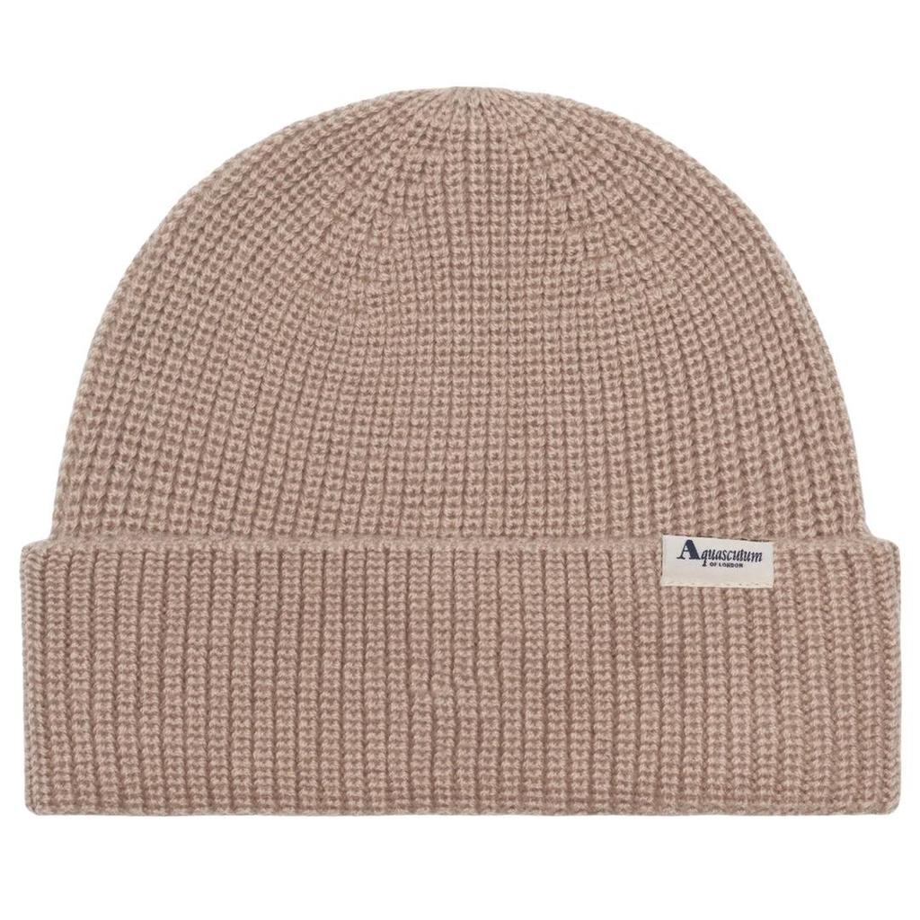 Aquascutum Unisex Adult Active Logo Wool Blend Insulating Outdoor Beanie