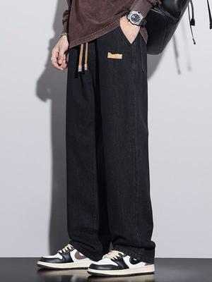 Amerikanische Workwear Herren Jeans mit elastischem Bund und weitem Bein - Frühjahr/Herbst Kollektion