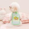 Summer Mesh Dog Vest Breathable Pet Vest Cute Dog Tee Shirt with Metal D-Ring for Small Dogs Outdoor Walks