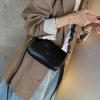 Genuine leather women's bag 2025 autumn and winter new model, shoulder and crossbody bag, fashionable casual niche design women's small square bag