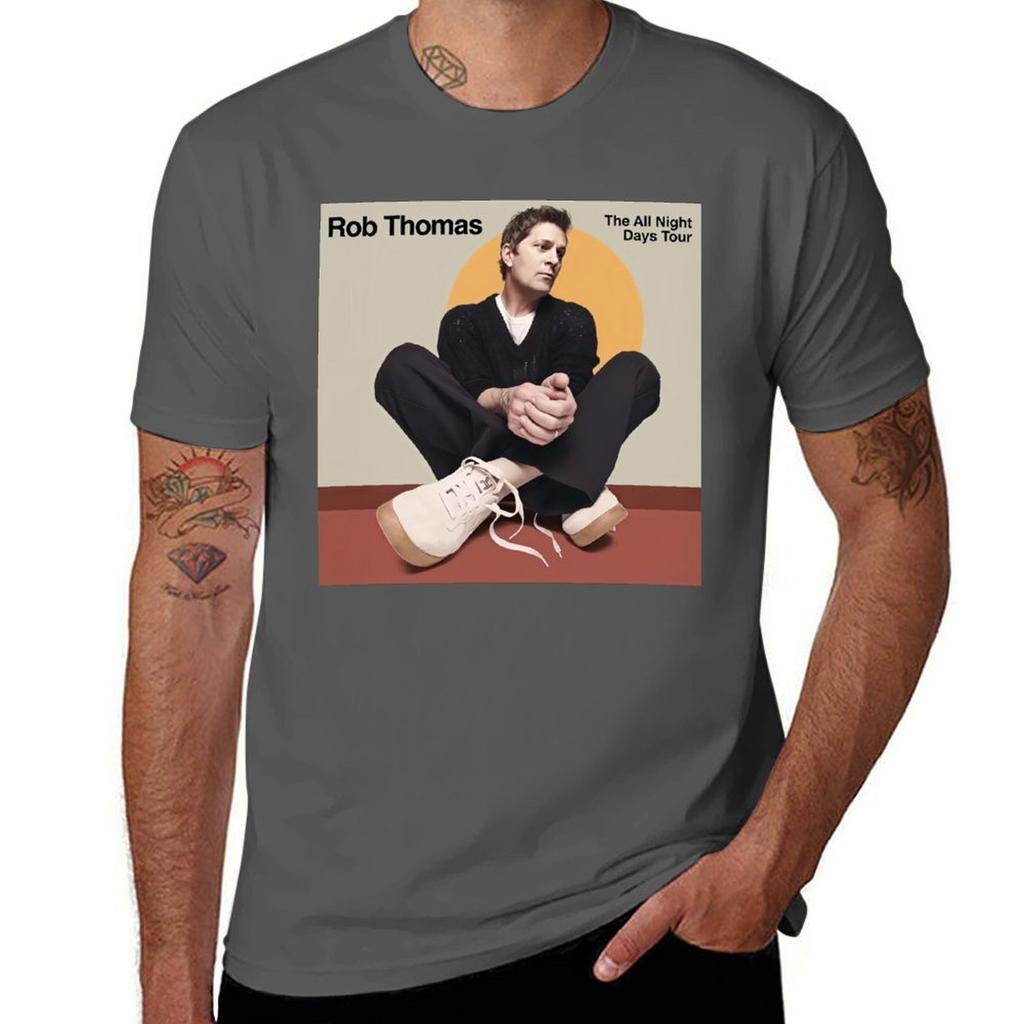 Rob All Night Days Tour 2025 Ori Tshirt Basic Short Sleeve Tshirt For Unisex