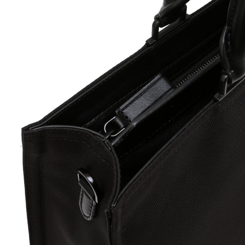 Daks Black Nylon Document Bag Dbba6e029bk