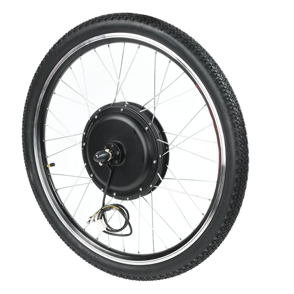 Electric Bike 36V 500W Hub Motor Conversion Kit Wheel 26in with Meter(rear Drive)