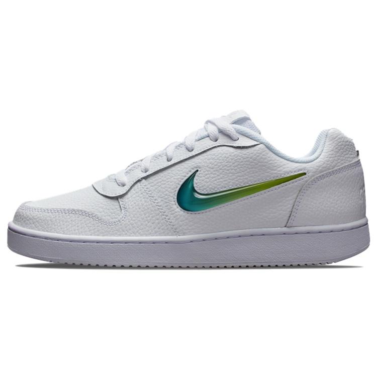 Nike Ebernon Low Premium  White Lime Blast  Men s AQ1774-100 EU 43