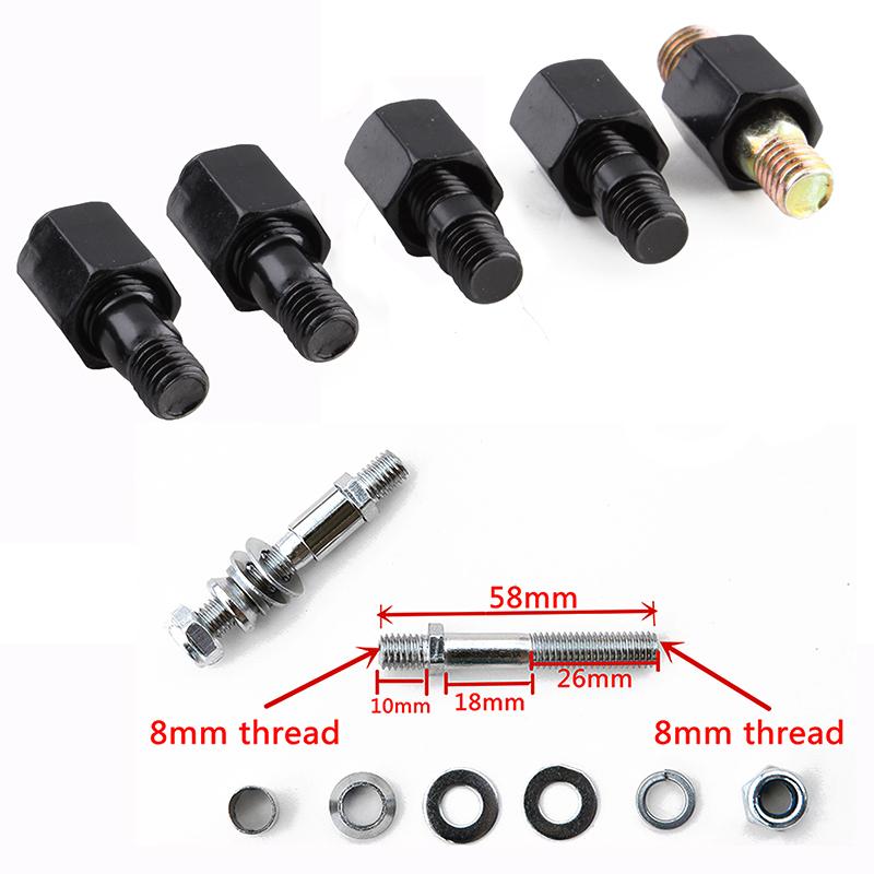 M8 M10 Motocyklová zpětná zrcátka pro Harley Dyna Electra Glide Road Glide Sportster 883 1200 Softail Pohled zezadu