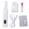 Electric Nail Drill Kit Cordless 18000 RPM LED Display Portable Rechargeable Nail File Machine for Home Salon Use