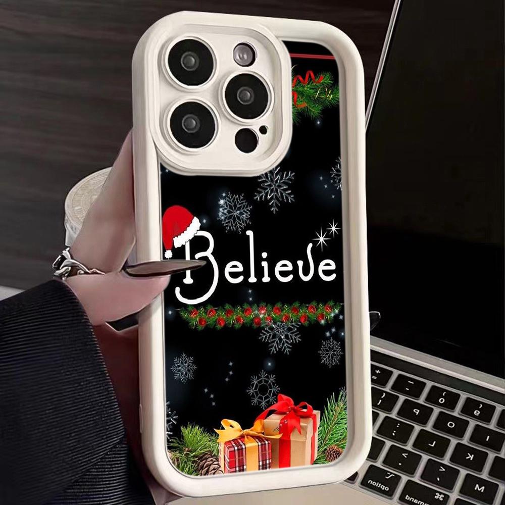Měkké pouzdro Sky Eye Ladder pro Samsung A06 A15 A25 A35 A55 A14 A24 S23 S24 FE Všechny modely Samsung Pouzdra na telefon NY41 Vánoční stromeček Santa Claus