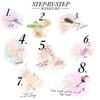 50PCS Nail Files 100/180 Trimmer Buffer Nail Polish Manicure Buffing C-Curved Side Nail Art Pedicure