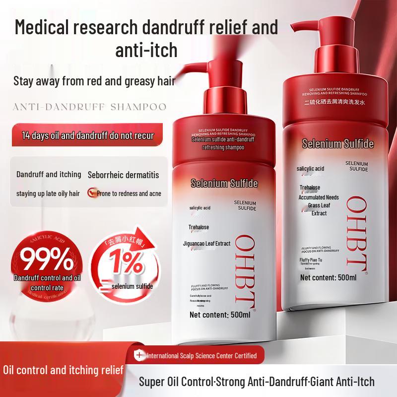 OHBT Selenium Disulfide Anti-Dandruff Shampoo