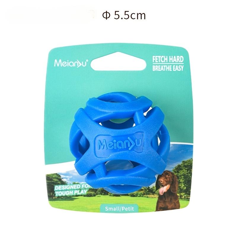 Pet Toys - Bite-resistant Chewing Balls - Hollow Elastic Balls - Training Balls -Entertainment and Relaxation Toys -Pet Supplies синий