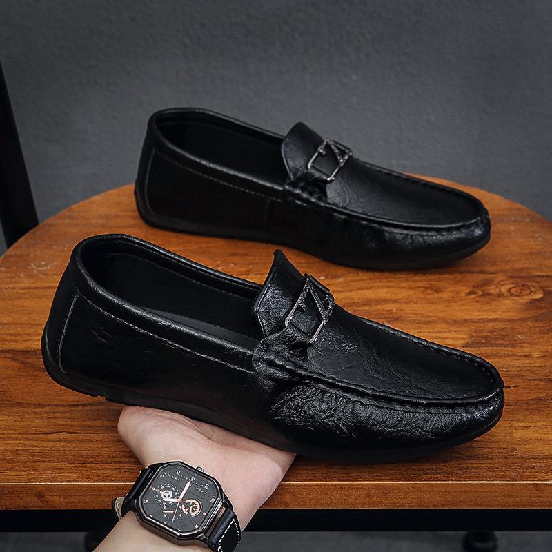 

Men s shoes Doudou shoes new casual versatile breathable deodorant soft sole one pedal Doudou shoes 44