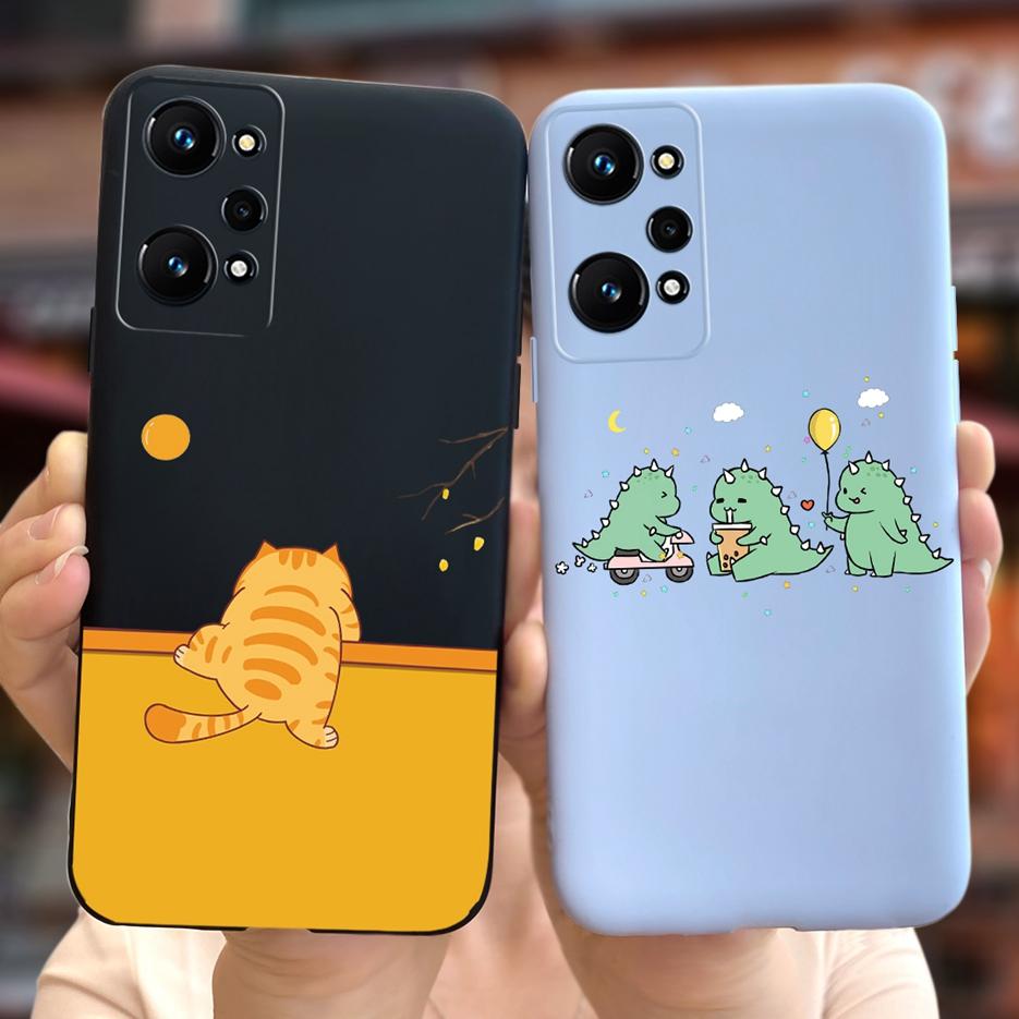 For Realme GT Neo2 Case RMX3370 Cute Fashion Cartoon Cover Soft TPU Phone Case For Realme GT Neo 3T Realme GT2 Neo2 Fundas Coque
