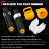 3PCS Transmission Shifter Linkage Cable Bushing Repair Kit | 14104 15276979 52855956AG, Shift Cable Bushing Replacement for Chevy Silverado 1500 2500