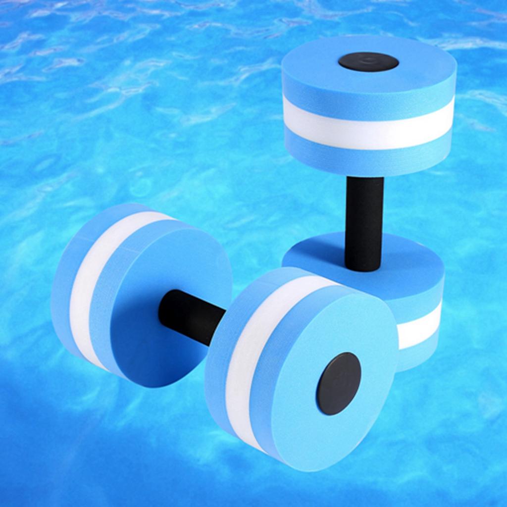 2 Stück EVA Wassergymnastik Fitnessgeräte Fitnesshanteln Geeignet für Schwimmbad/Fitnessstudio/Schule/Garten für Eltern und Kinder/usw.