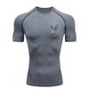 Men's Sports T-shirt for Fitness  Men's Sports T-shirt for Fitness Training Fitness Compression T-shirt with Angel Pattern