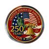 This Licensed United States 0th Anniversary Commemorative Coin Is A Piece Of American , Perfect For Collectors And .