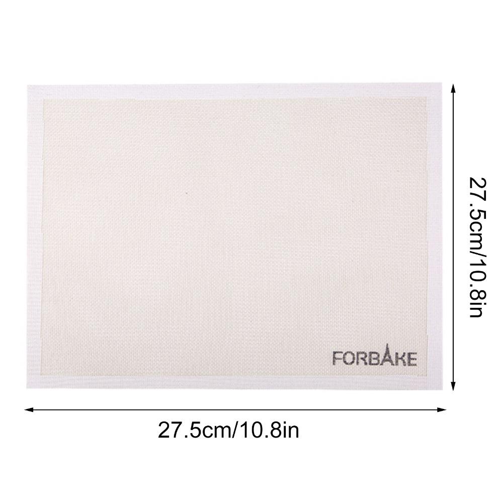 Heat Resistant Silicone Baking Mat Non-Stick Baking Tray Mat Mesh Baking Mat Palmiers Cookies