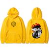 Anime Hellsing Yumie Takagi Graphic Hoodie Vampire Alucard Merch Sweatshirt Men Women Gothic Manga Hoodies