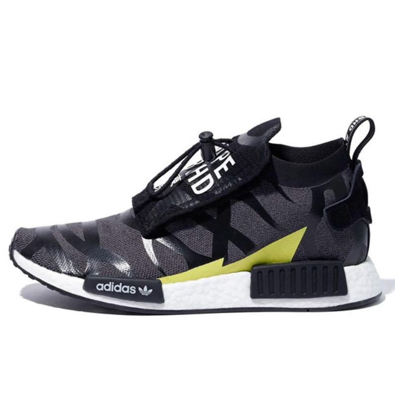 

Adidas Neighborhood X A Bathing Ape X Adidas NMD_TS1 Pk Stealth Sneakers EE9702 40⅔