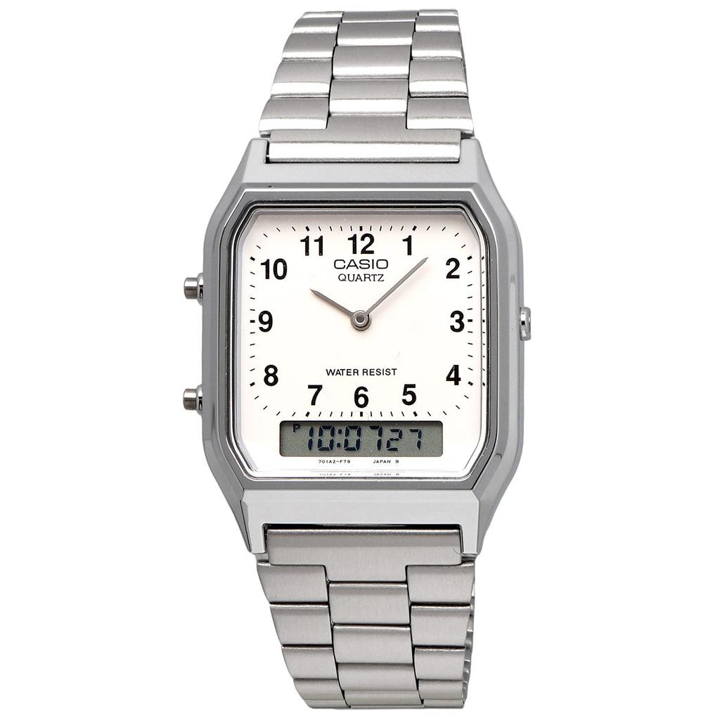 CASIO Watch for Men and Overseas Women, Analog-Digital, AQ-230A-7BMQ