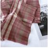 Warm Plaid Cashmere Shawl Poncho Winter Scarf Luxury Print Blanket Pashmina Wraps Bufanda with Tassel Casual
