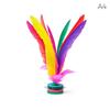 Colorful Traditional Chinese Jianzi Soft Feather Kick Shuttlecock for Travel Camping Outdoor Leisure Activity All Age Groups