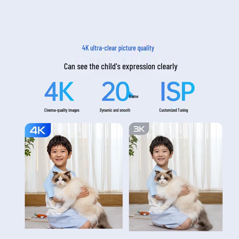 360 Smart AI PTZ 4K 8MP Home Security Camera (CN version)