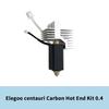 Sada tvrzených ocelových trysek pro hotend pro Elegoo Centauri Carbon 0,2/0,4/0,6/0,8 mm Hot End Ocelová mosazná tryska Díly 3D tiskárny