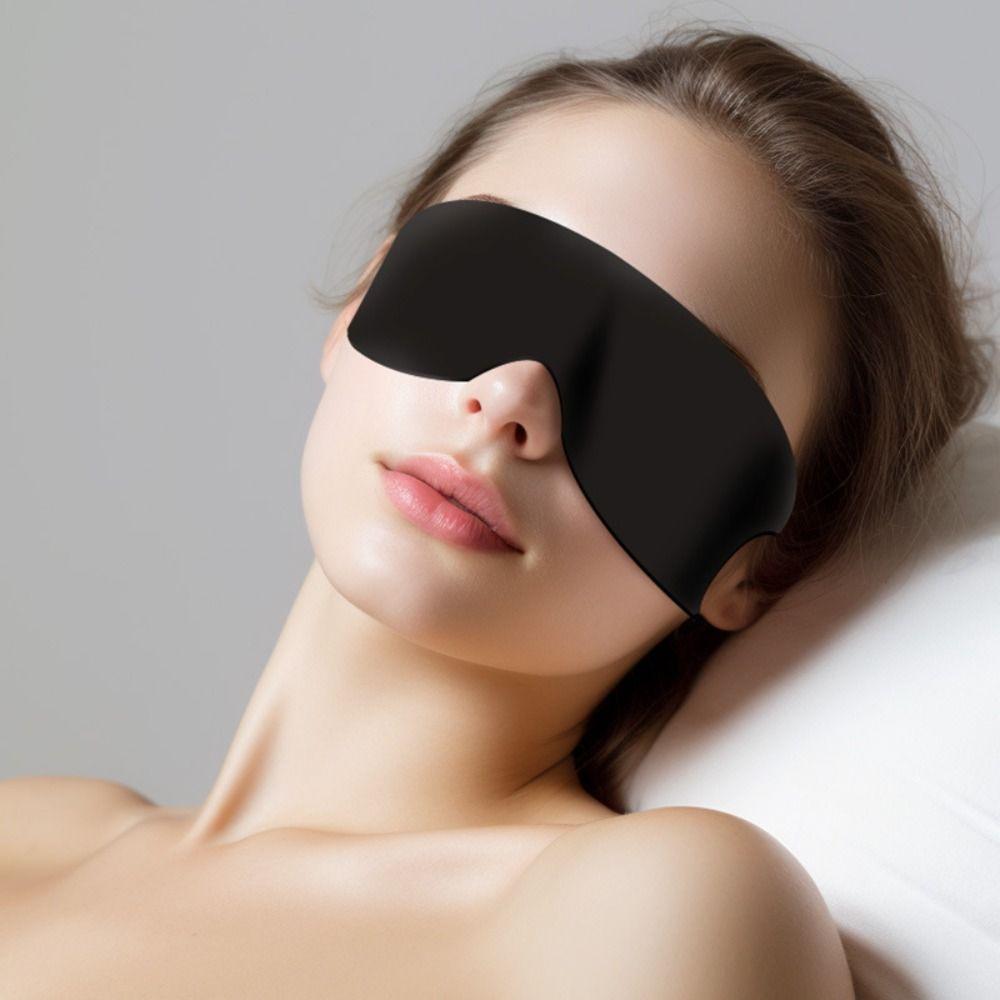 

Sleep Soft Blackout Sleep Mask Concise Sleep Mask New Sleeping Eye Mask чёрный