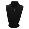 NON BRAND - Ruby 0.8ct Diamond PendantNecklace K18WG/Ruby Array