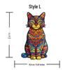 HOOLOOG Cat Puzzle Toy: Educational Wooden Irregular Puzzle & Piggy Bank for Cats