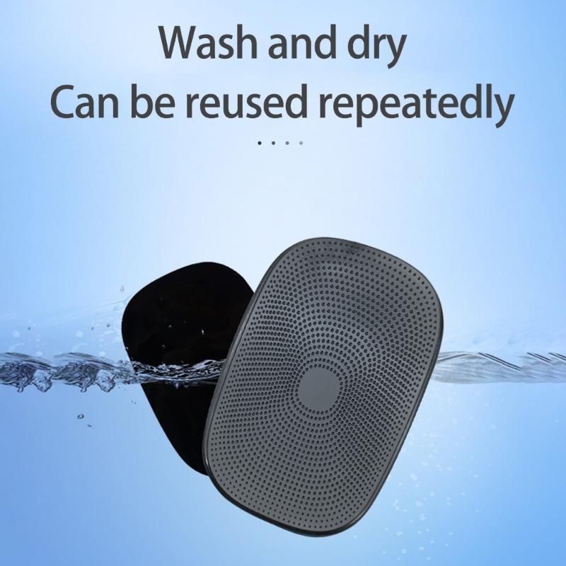 Practical Recyclable Silicone Dashboard Mat Pad Washable Nonslip Organizer For Car Interior Essential No Trace Adhesive