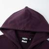 Puma Hooded Zip-Up Logo Print Long Sleeve Jacket Unisex Jackets Midnight-Purple Crimson 626106-44