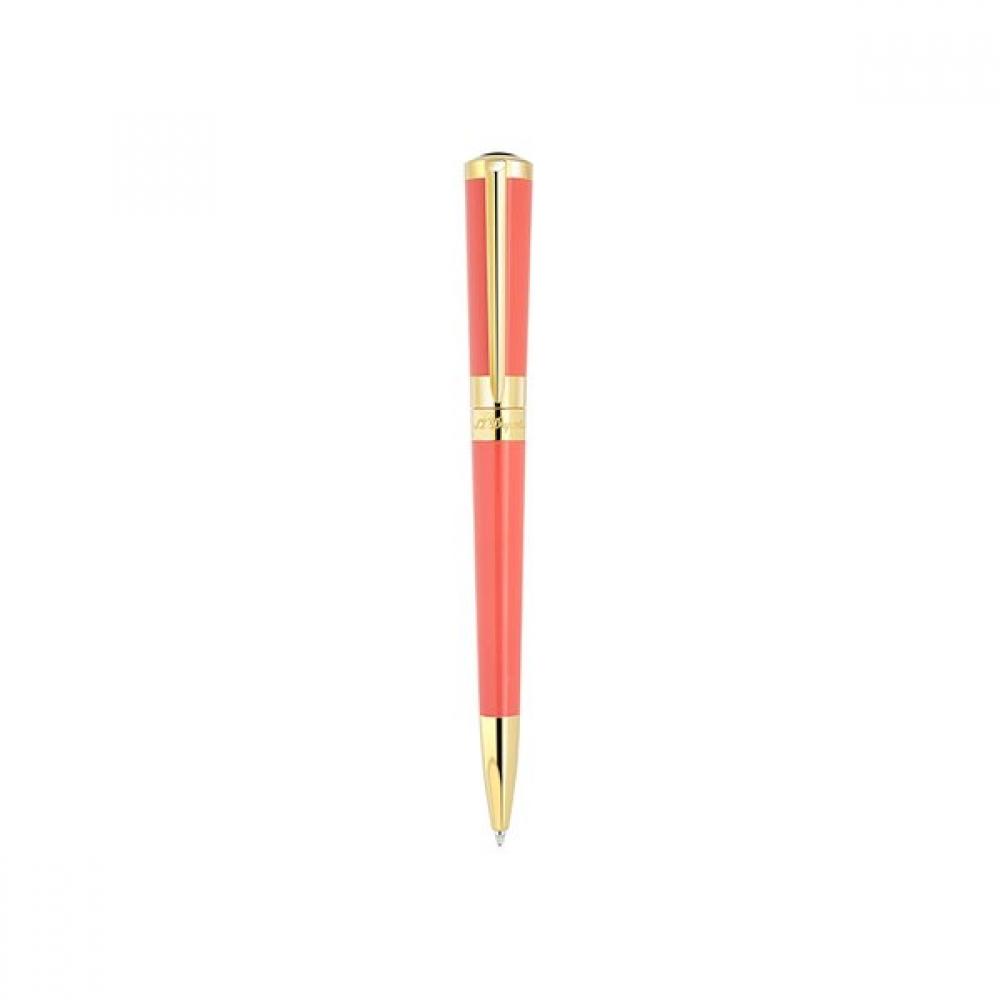S.t. Dupont 24 Libert  Ballpoint Coral Gold Cb465226g