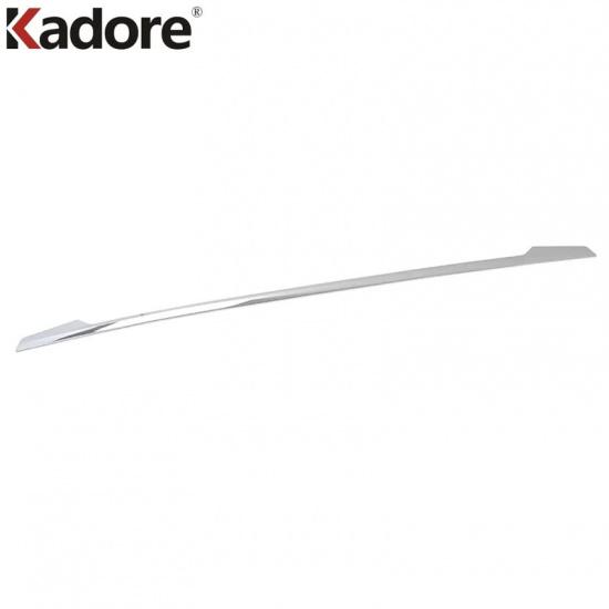 For Toyota Voxy Noah R80 2017 2018 ABS Chrome Car Rear Trunk Lid Cover Trim Rear Door Tailgate License Plate Frame Accessories