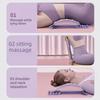 Adjustable Lumbar Stretcher Ergonomic Design Waist Support Cushion  Muscle Relaxation