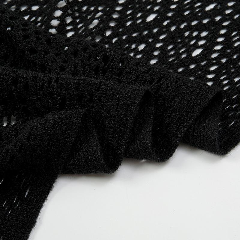 Hot Sale Knitted Cotton Tassels Shawls Scarf Woman Soft High Quality Wraps Ladies Travel Beach Cape Femme Hollow Fashion Scarves