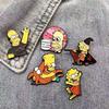 5/10 Pcs   Enamel Pins Set - Brooch Cute Cartoon Badges Jewelry Gift For Friends