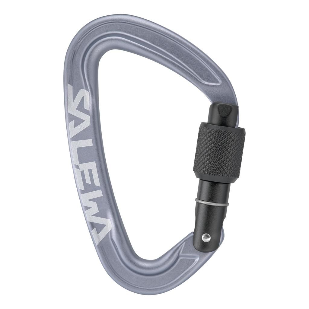 Salewa Ortles Screw Unisex Climbing Carabiner Gray 00-0000072005_0987