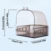 Anti-Slip Bird Shower Box Drawer Style Bird Bath Box Practical Parrot Bathtub  Pet Cage