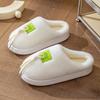 Cotton slippers home autumn and winter cartoon cotton shoes shoes warm plush thick soled plush couple cotton mop