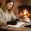 Half Finger Gloves For Men Women Cashmere Wool Blend Flip Cover Handwear For Smartphone Compatibility Winter Essential