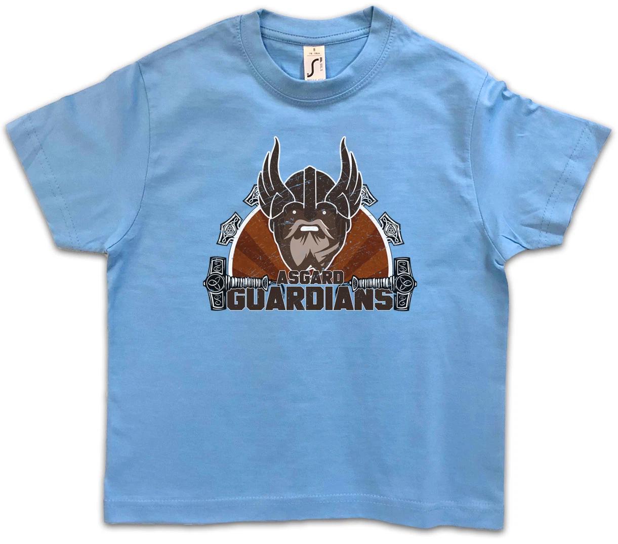 ASGARD GUARDIANS VIKING WARRIOR Kids Boys kids boys T-Shirt Thor Odin Loki Midgard Celtic 140
