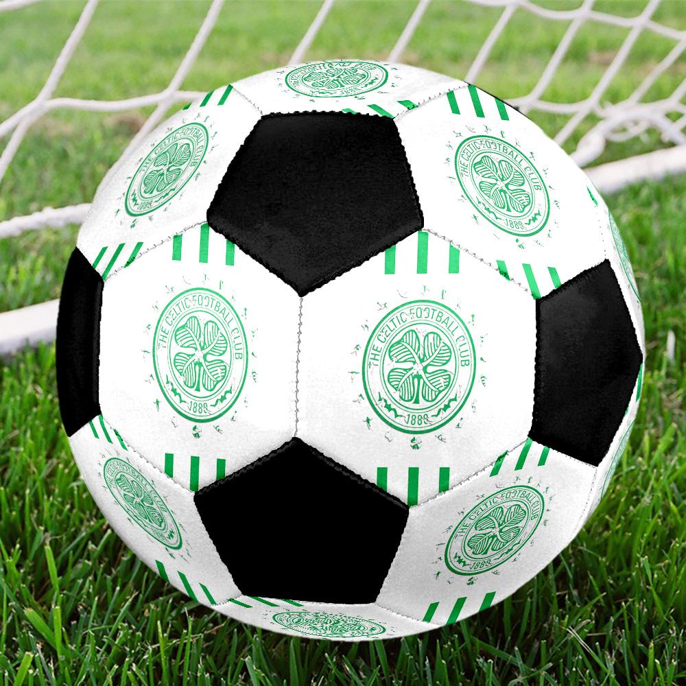 Celtic Football Club Soccer Ball Colorful All Ages Machine Stitched PVC Competition Ready Durable High-Bounce.SIZE5