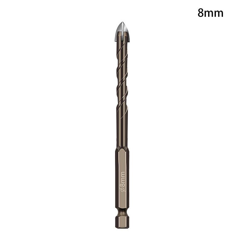 

Набор крестообразных шестигранных сверл для плитки 3-12 мм для стекла, керамики, бетона, открывалка для отверстий, кирпич, твердый сплав, треугольное сверло, набор инструментов, металлическое сверло